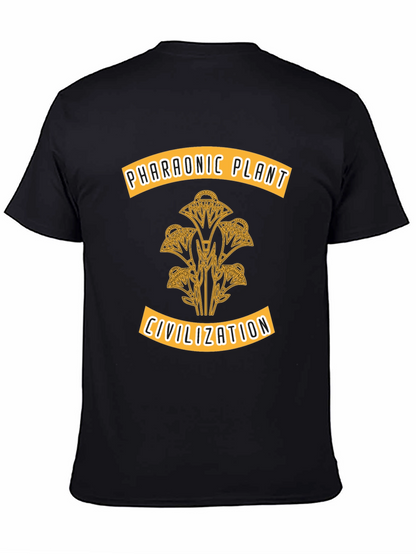 Camiseta Hombre Diseño Egipcio - Planta Faraónica
