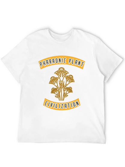 Camiseta Hombre Diseño Egipcio - Planta Faraónica