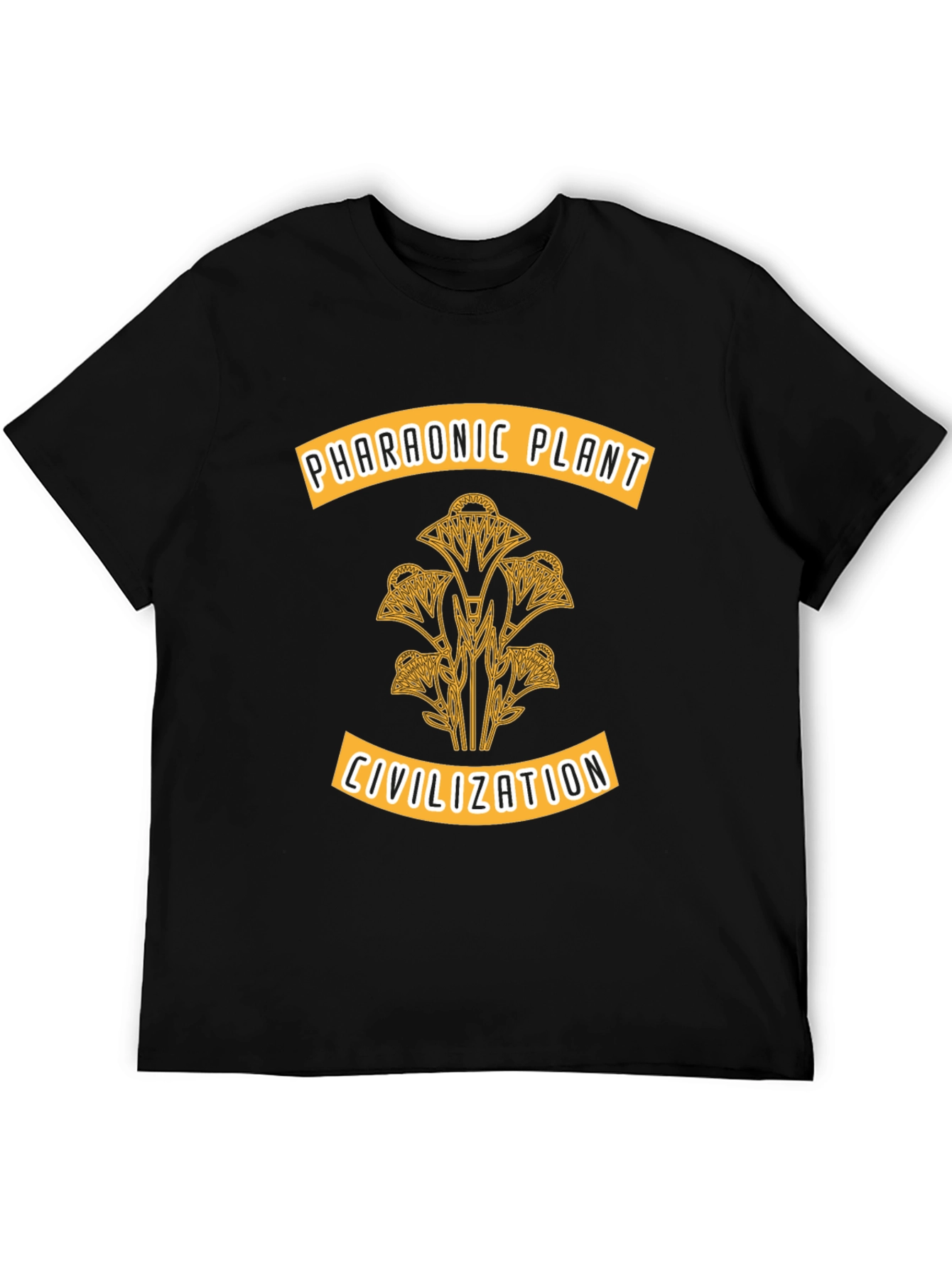 Camiseta Hombre Diseño Egipcio - Planta Faraónica