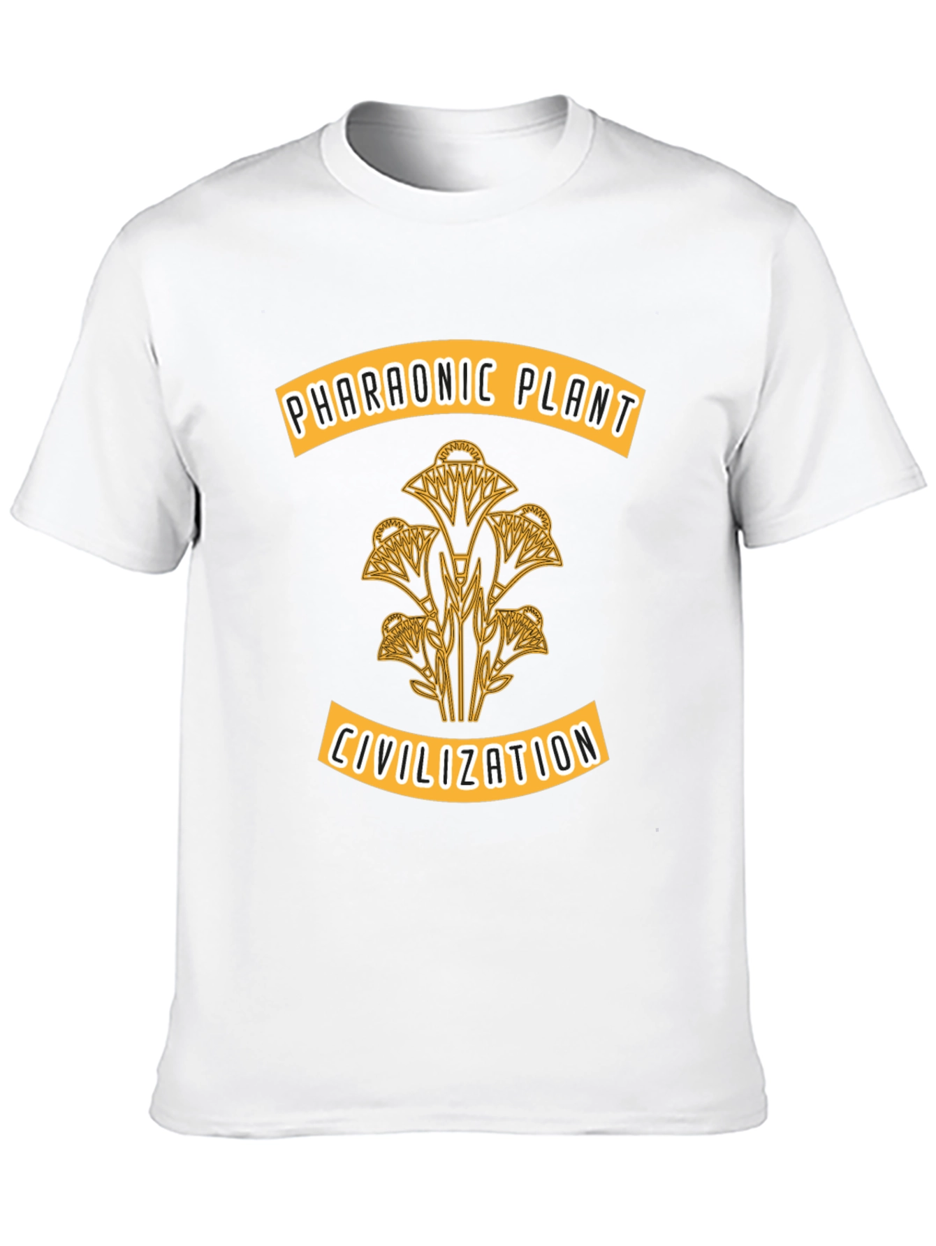 Camiseta Hombre Diseño Egipcio - Planta Faraónica