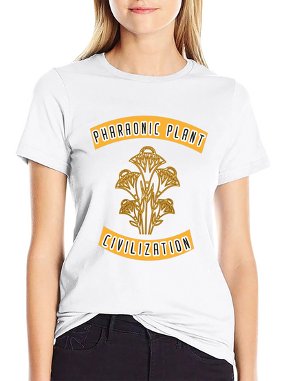 Camiseta Hombre Diseño Egipcio - Planta Faraónica