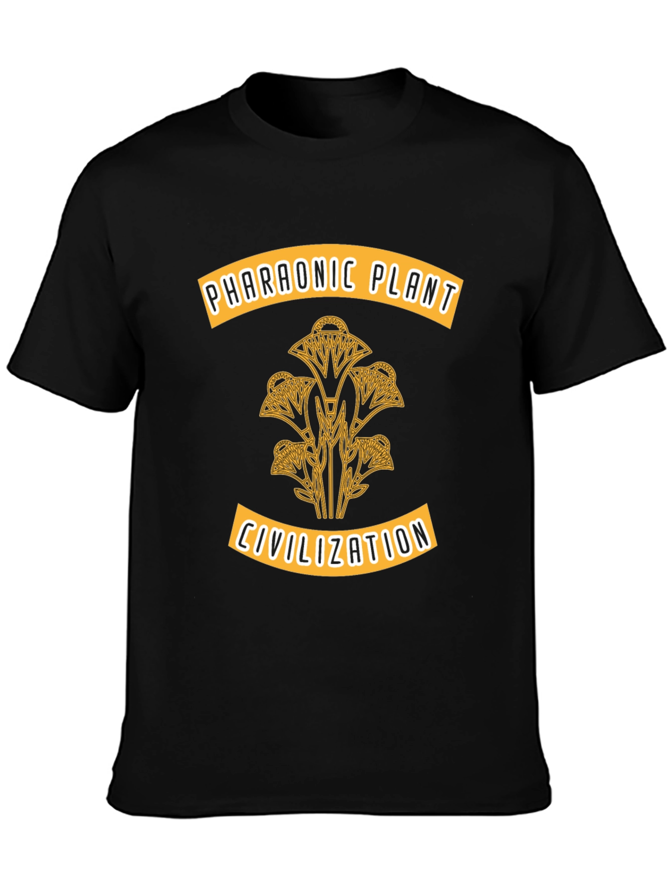Camiseta Hombre Diseño Egipcio - Planta Faraónica