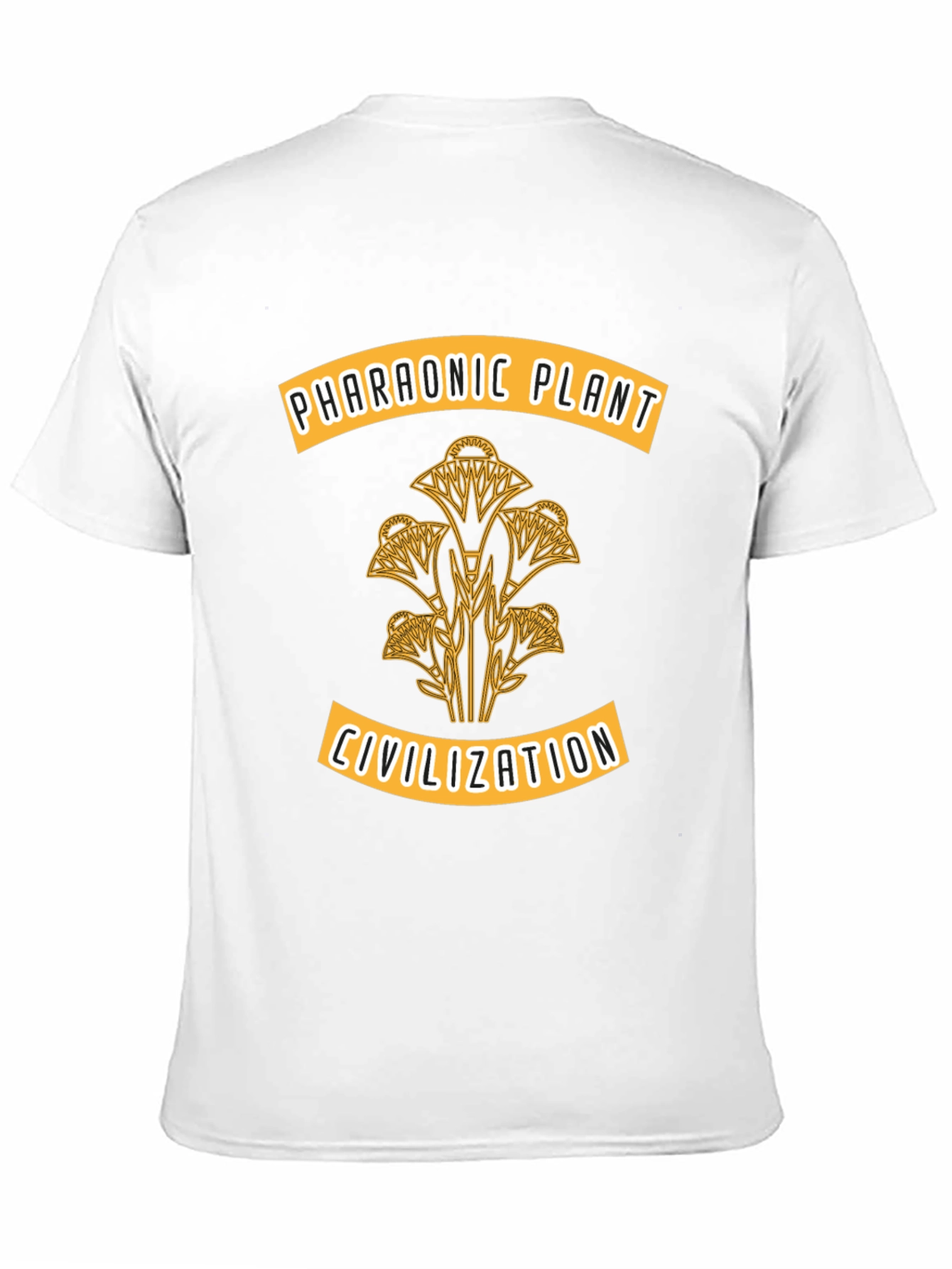 Camiseta Hombre Diseño Egipcio - Planta Faraónica