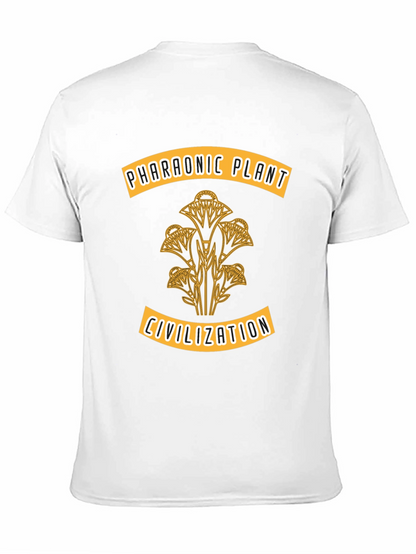 Camiseta Hombre Diseño Egipcio - Planta Faraónica