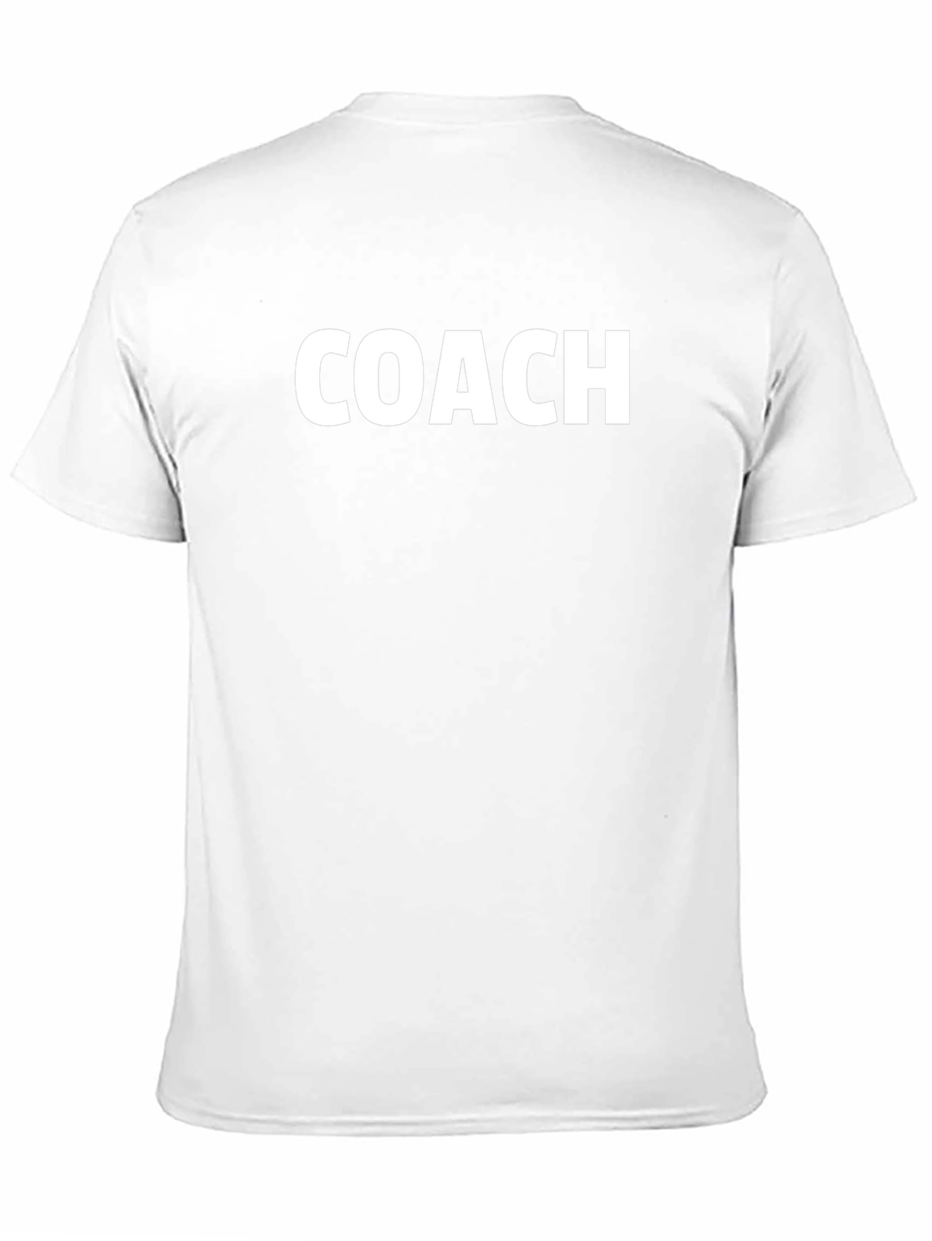 Camiseta Negra Coach - Entrenador
