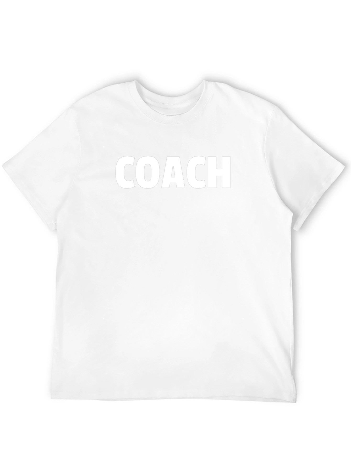 Camiseta Negra Coach - Entrenador