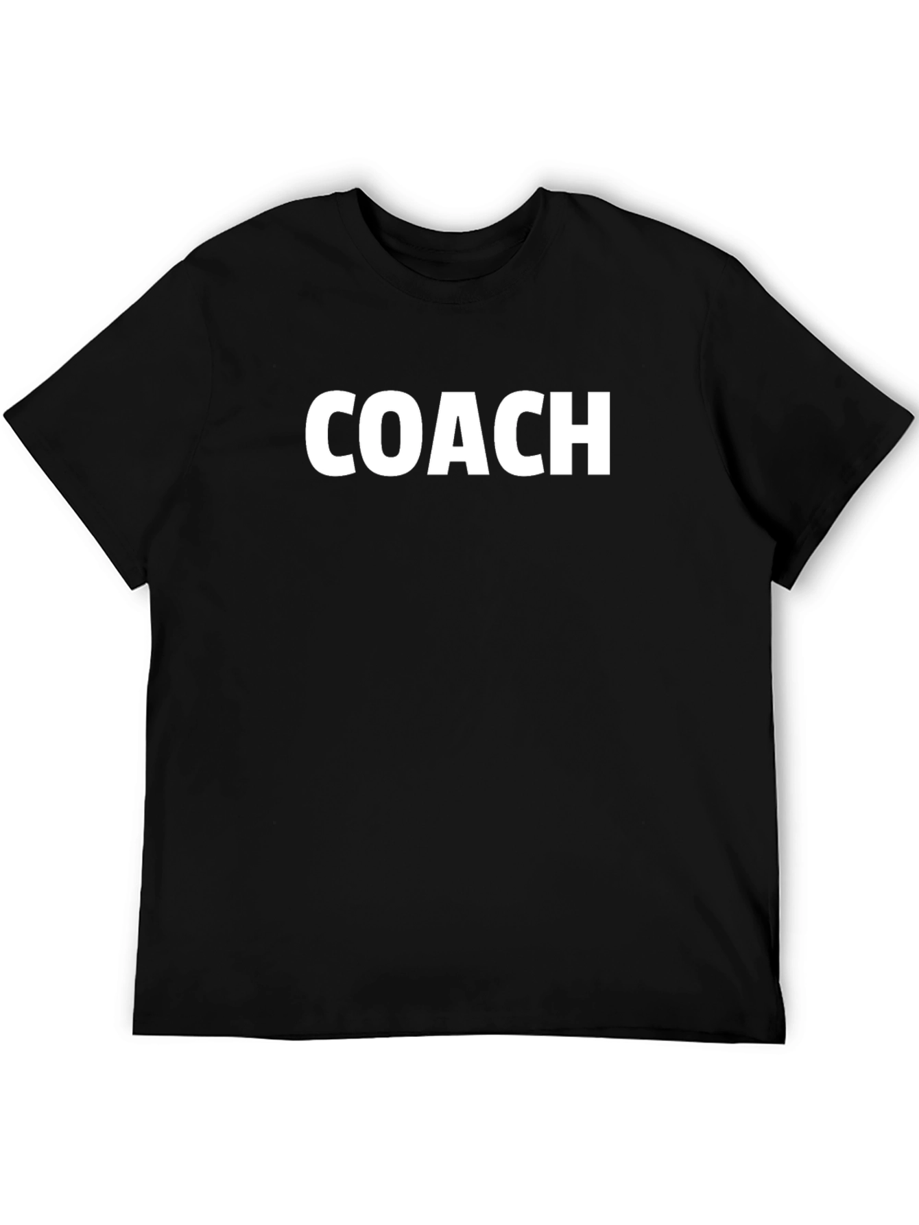 Camiseta Negra Coach - Entrenador