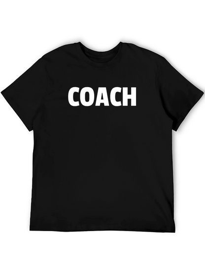 Camiseta Negra Coach - Entrenador