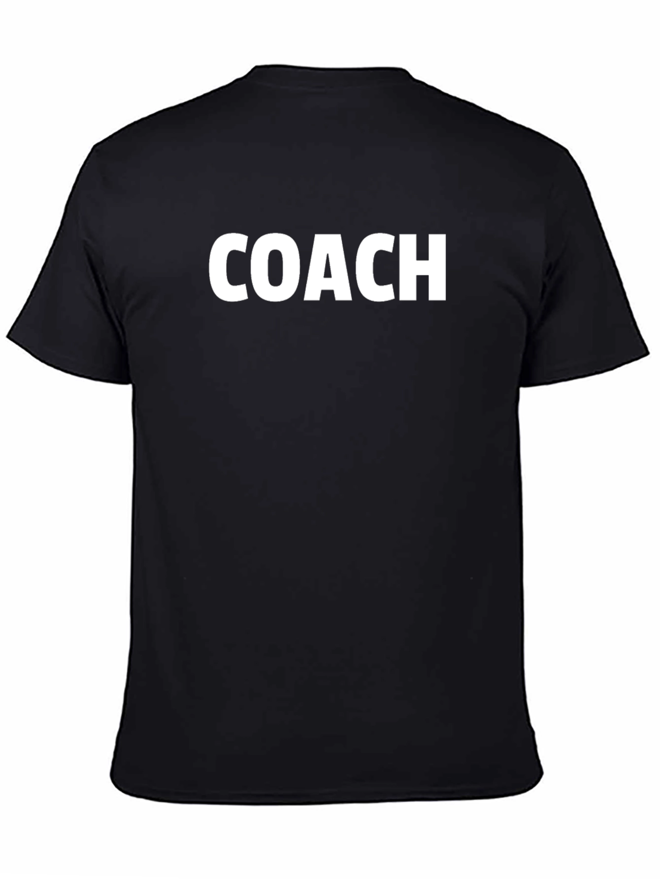 Camiseta Negra Coach - Entrenador
