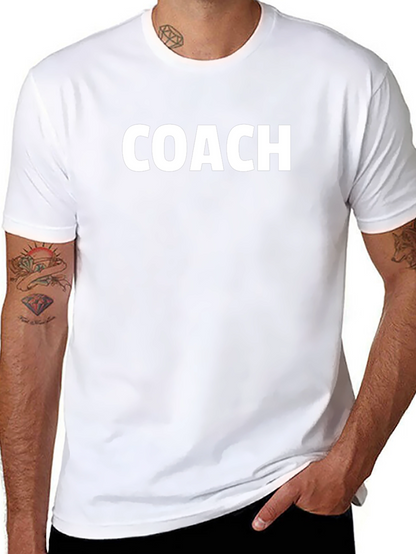 Camiseta Negra Coach - Entrenador