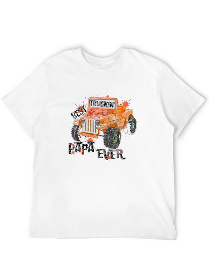 Camiseta Negra Gráfica Jeep Todoterreno Truckin Dirt