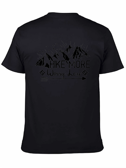 Camiseta Negra: Camina Más Preocúpate Menos