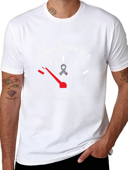 Camiseta: Diabetes y Energía Agotada