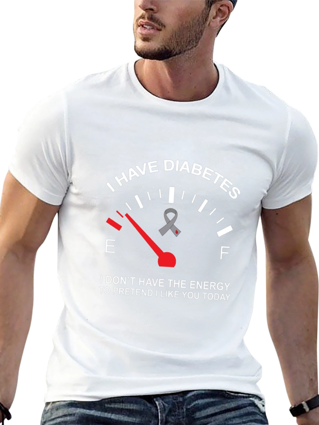 Camiseta: Diabetes y Energía Agotada