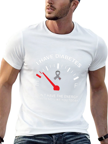 Camiseta: Diabetes y Energía Agotada