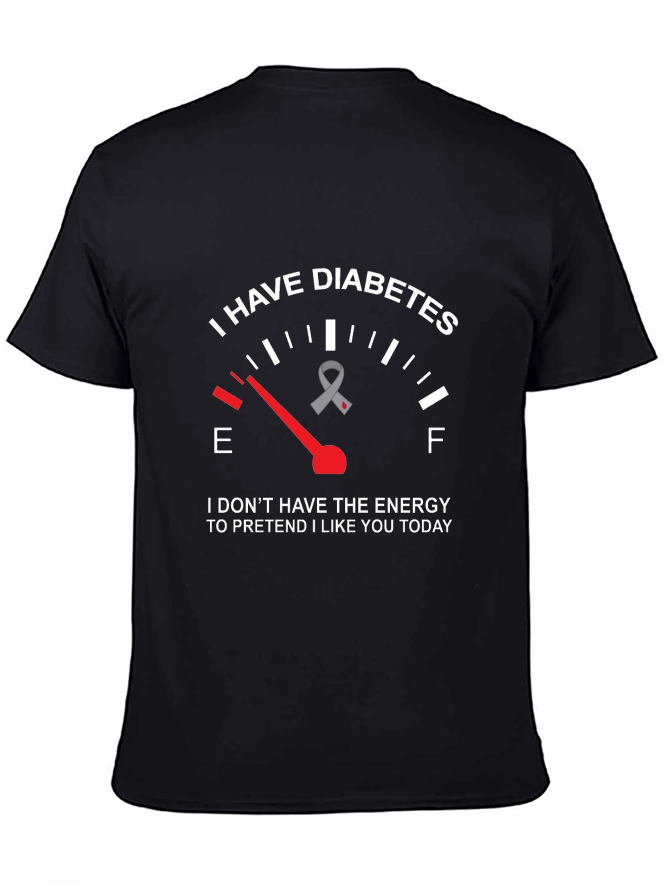 Camiseta: Diabetes y Energía Agotada