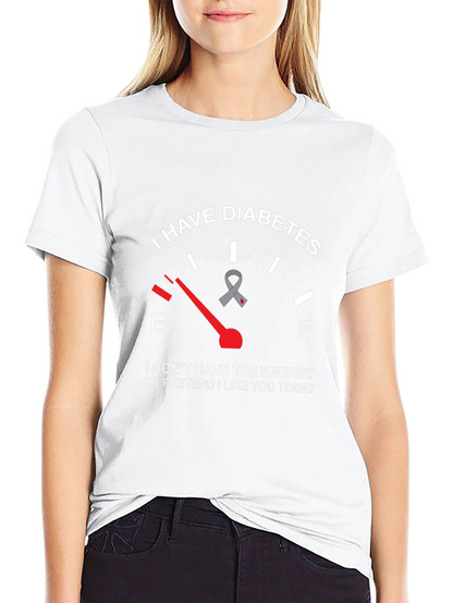 Camiseta: Diabetes y Energía Agotada